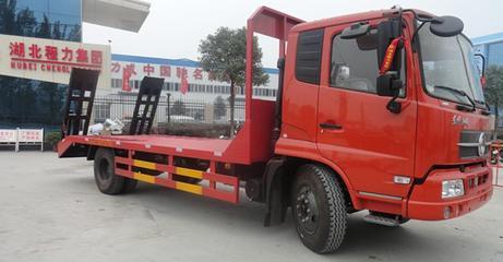 湖北隨州程力專用汽車 工程機械平板車銷售旺季來臨，把握優惠時機